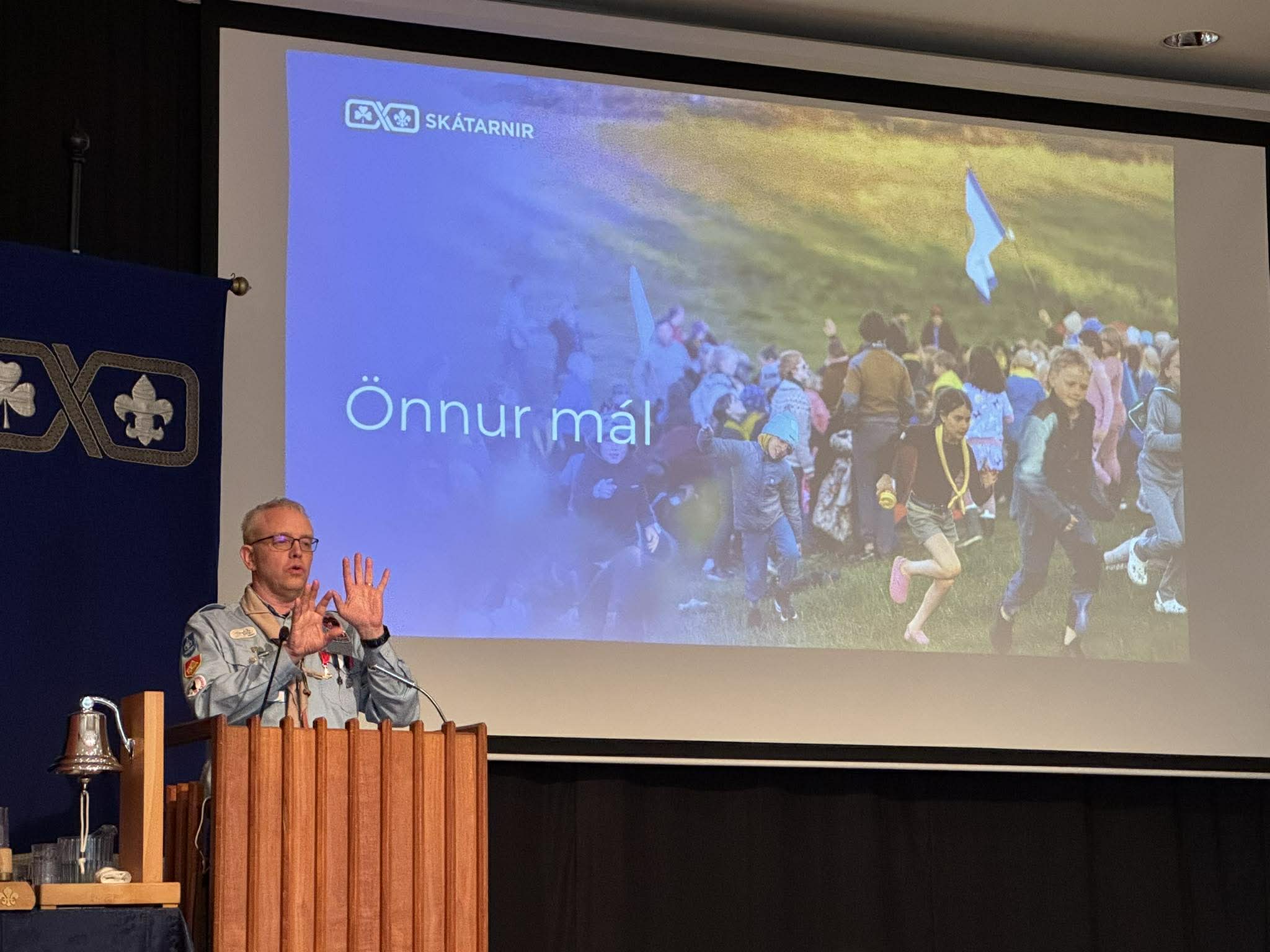 Siggi Úlfars kynnti