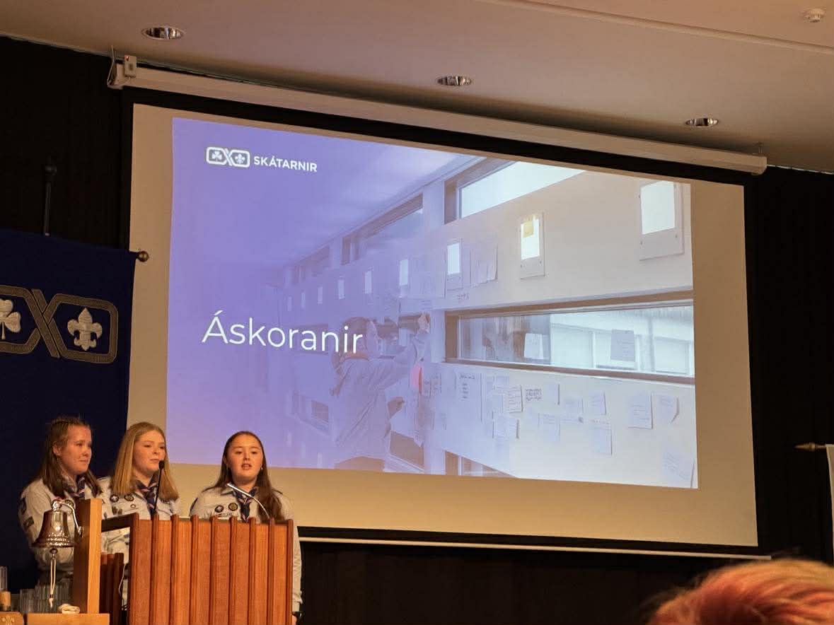 Ungmennaráð kynnir áskoranir til skátaþings 2026